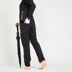 Women's Golf Waterproof Rain Trousers RW500 Navy Blue -Eagle Swing Outlet k00681e268bd54ce89392318068b6e2f3