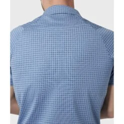 Callaway SOFT TOUCH MICRO PRINT POLO MAGNETIC BL HTHR -Eagle Swing Outlet k017779c05ed84b9d72c788396f112096