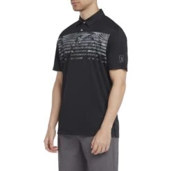 Mens Engineered Tropical Polo Shirt (Caviar) 13 Mens Engineered Tropical Polo Shirt (Caviar) -Eagle Swing Outlet k03db1663ced86c80a9d7eb303910a151