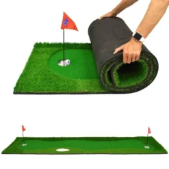 PGA TOUR St Andrews Golf Putting Mat -Eagle Swing Outlet k042657a06f7db6c047041078d07ea1dd