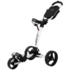 AXGLO TRILITE 3 WHEEL GOLF TROLLEY – WHITE / BLACK