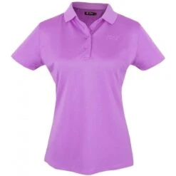 Island Green Ladies Polo Shirt Orchid