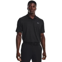 Under Armour 2023 Mens Performance 3.0 Polo Black