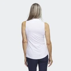 ADIDAS Embossed Sleeveless Polo Shirt -Eagle Swing Outlet k0706ee0f02100bb5f37d8e76fad9f82c