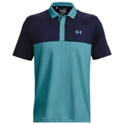 Under Armour Perf 3.0 Color Block Polo Glacier Blue/Navy -Eagle Swing Outlet k08f14eda1886629ec18fde0269d5109b