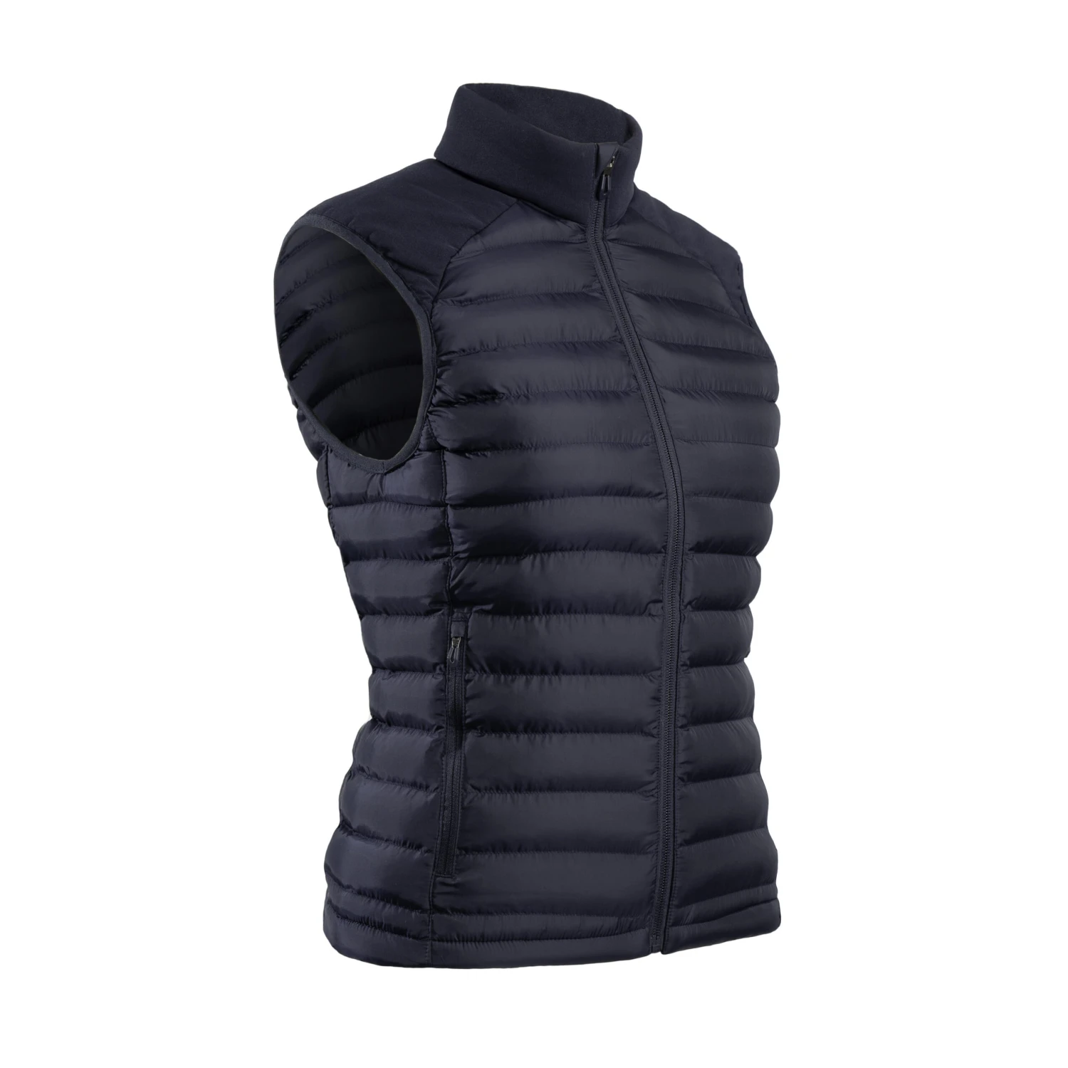 Women's Golf Winter Sleeveless Padded Jacket CW500 Navy Blue 7 Women's Golf Winter Sleeveless Padded Jacket CW500 Navy Blue - Image 7