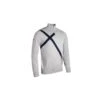 Glenmuir Saltire Zip Neck Sweater