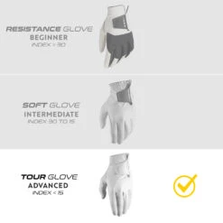 WOMEN'S GOLF GLOVE CABRETTA LEFT HANDED -Eagle Swing Outlet k138396dcea006c74eb3ee8481f049b30