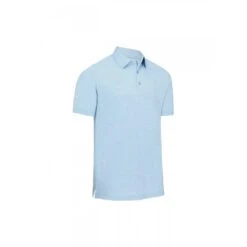Callaway Heathered Jacquard Polo BLUE GROTTO HEATHER