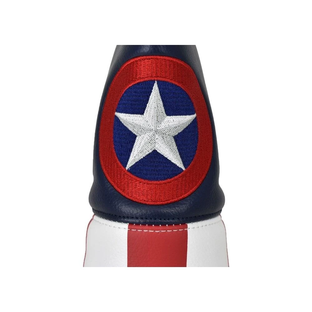 No Brand Originals Captain USA Blade Headcover Red/White/Bl 2 No Brand Originals Captain USA Blade Headcover Red/White/Bl - Image 2