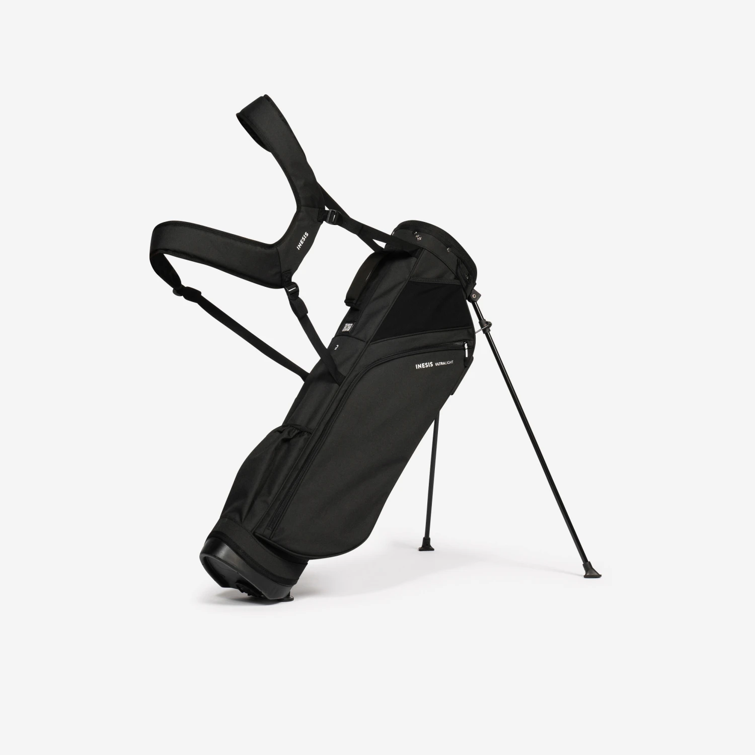 GOLF STAND BAG – INESIS ULTRALIGHT BLACK 1 GOLF STAND BAG – INESIS ULTRALIGHT BLACK