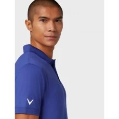 Callaway X Solid Polo Polo CLEMATIS BLUE -Eagle Swing Outlet k1cf7e6655fa43d1f93e7995871a5debd