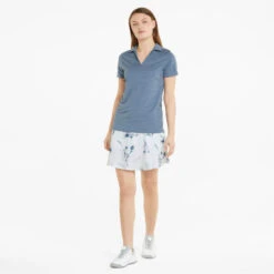 Puma Womens PWRSHAPE Lowlands Golf Skirt - Bright White -Eagle Swing Outlet k1d5d4ba201c5e43bd5d6074d50ab6a97