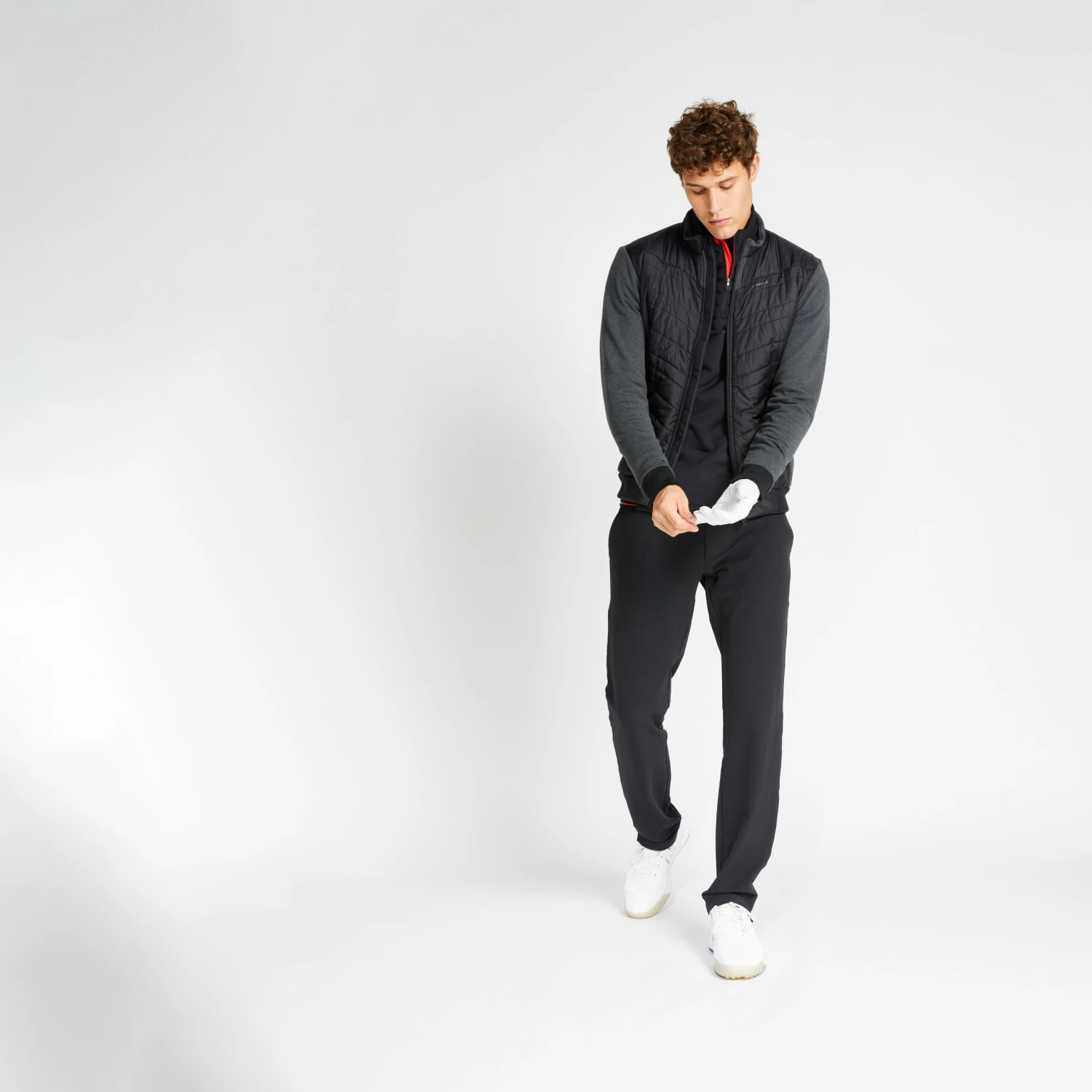 Men's Golf Winter Trousers CW500 Black 3 Men's Golf Winter Trousers CW500 Black - Image 3