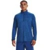 Under Armour Mens Tech 2.0 1/2 Zip Blue Mirage