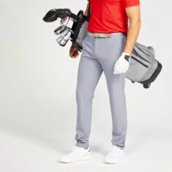 Men's Golf Trousers WW500 Grey