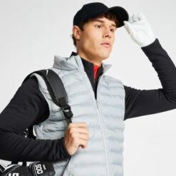 Men's Golf Winter Sleeveless Padded Jacket CW500 Navy Blue -Eagle Swing Outlet k3462333ff90c7b7949cfb5f68fe0aec3