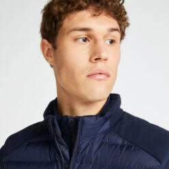 Men's Golf Winter Sleeveless Padded Jacket CW500 Navy Blue -Eagle Swing Outlet k34a3581ece6c8dc0d94eb165bf64644c