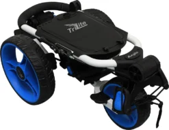 AXGLO TRILITE 3 WHEEL GOLF TROLLEY – BLACK / RED -Eagle Swing Outlet k366887e91c7ea97cf270b2d4ff910170