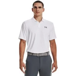 Under Armour 2023 Mens Performance 3.0 Polo White