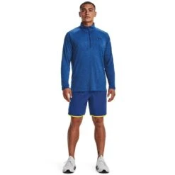Under Armour Mens Tech 2.0 1/2 Zip Blue Mirage -Eagle Swing Outlet k3e1ad0bd821ac9d77340a8db50c01114