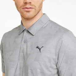 Puma Mens CLOUDSPUN Leaflet Golf Polo Shirt -Eagle Swing Outlet k3e2f313628a2095e0eb1106029bfe342