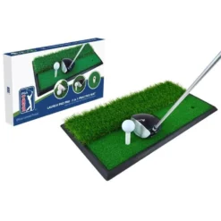 PGA TOUR 2 In 1 Golf Hitting Mat