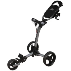 AXGLO TRILITE 3 WHEEL GOLF TROLLEY – GREY / BLUE