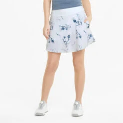 Puma Womens PWRSHAPE Lowlands Golf Skirt - Bright White -Eagle Swing Outlet k50ebc396b6bc9b66f03b966223542e84