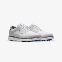MEN'S GOLF SHOES FOOTJOY WATERPROOF - TRADITIONS WHITE