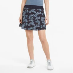Puma Womens PWRSHAPE Flora Golf Skirt - Navy Blazer
