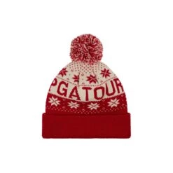 Mens Pom Pom Jacquard Beanie (Peacoat/White) -Eagle Swing Outlet k5fc8964d03deef4cb38cc077834640b8