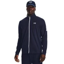 Under Armour Mens Storm Midlayer FZ Midnight Navy/Navy