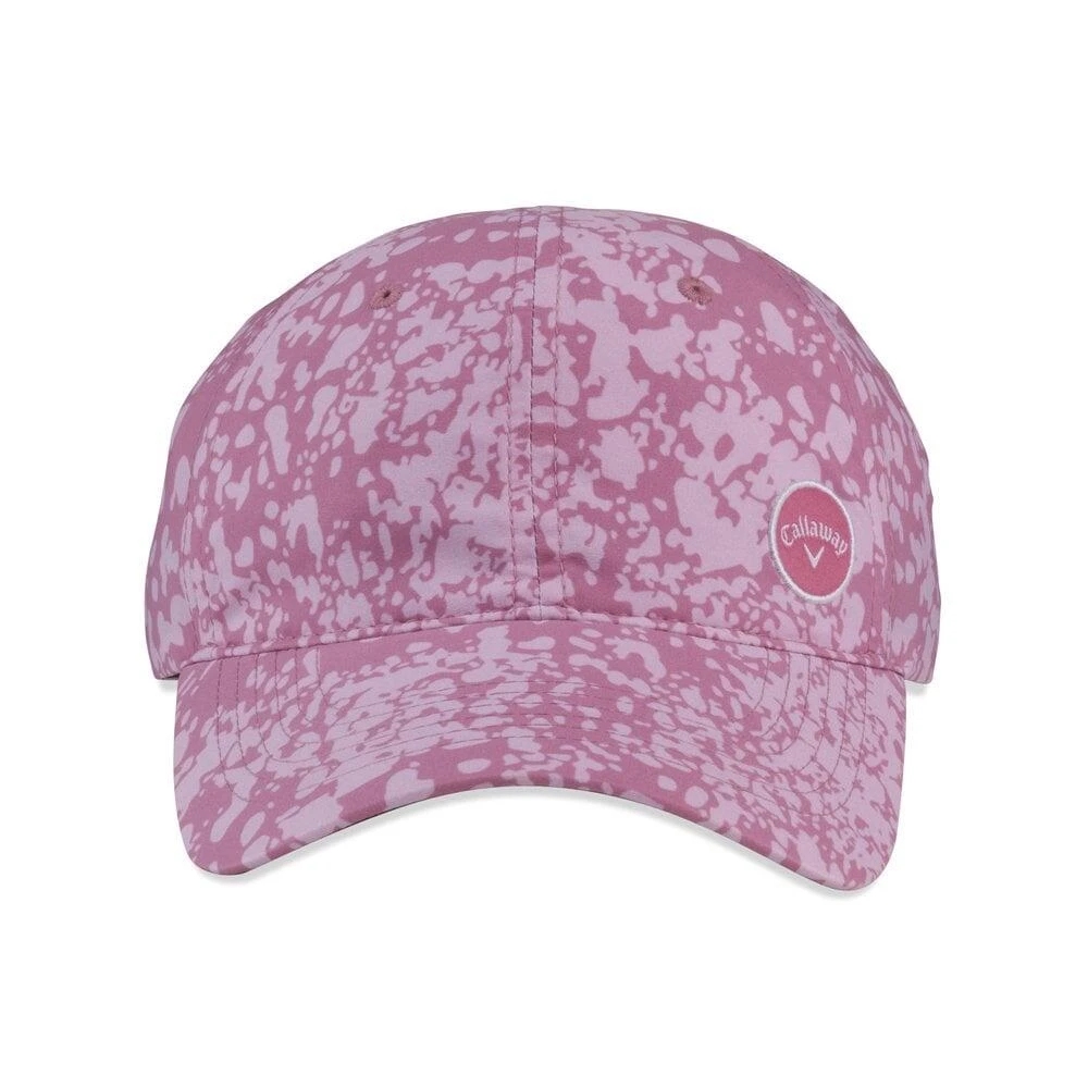 Callaway Cap Womens High Tail Pink Exotic 2 Callaway Cap Womens High Tail Pink Exotic - Image 2