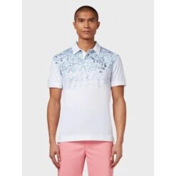 Callaway X Splatter Paint Ombre Polo BRIGHT WHITE -Eagle Swing Outlet k660d2bb5c97d110f73af8afaee367f39