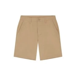 Mens Horizontal Textured Shorts (Khaki)