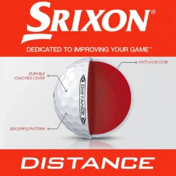 Srixon DISTANCE 10 (12) Golf Balls -Eagle Swing Outlet k687a097b73196e90dfb654ad4d7aaf13