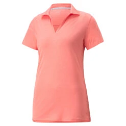 PUMA Womens CLOUDSPUN Coast Golf Polo Shirt -Eagle Swing Outlet k68ee185fafeeaf63ec7ec868b319fbb0