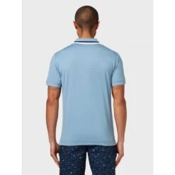 Callaway X Ombre Chev Print Polo FADED DENIM -Eagle Swing Outlet k69a228ec60ad6a725a9b17143011058e