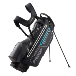 GOLF STAND BAG WATERPROOF – INESIS LIGHT BLACK -Eagle Swing Outlet k6bea471608f54dbec698445f9e6fcc64