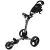 AXGLO TRILITE 3 WHEEL GOLF TROLLEY – GREY / BLACK