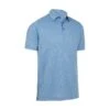 Callaway SOFT TOUCH MICRO PRINT POLO MAGNETIC BL HTHR