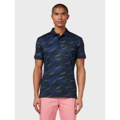 Callaway X All Over Active Print Polo NAVY BLAZER -Eagle Swing Outlet k761bb8b09d90633aa833cf6f895f2b29