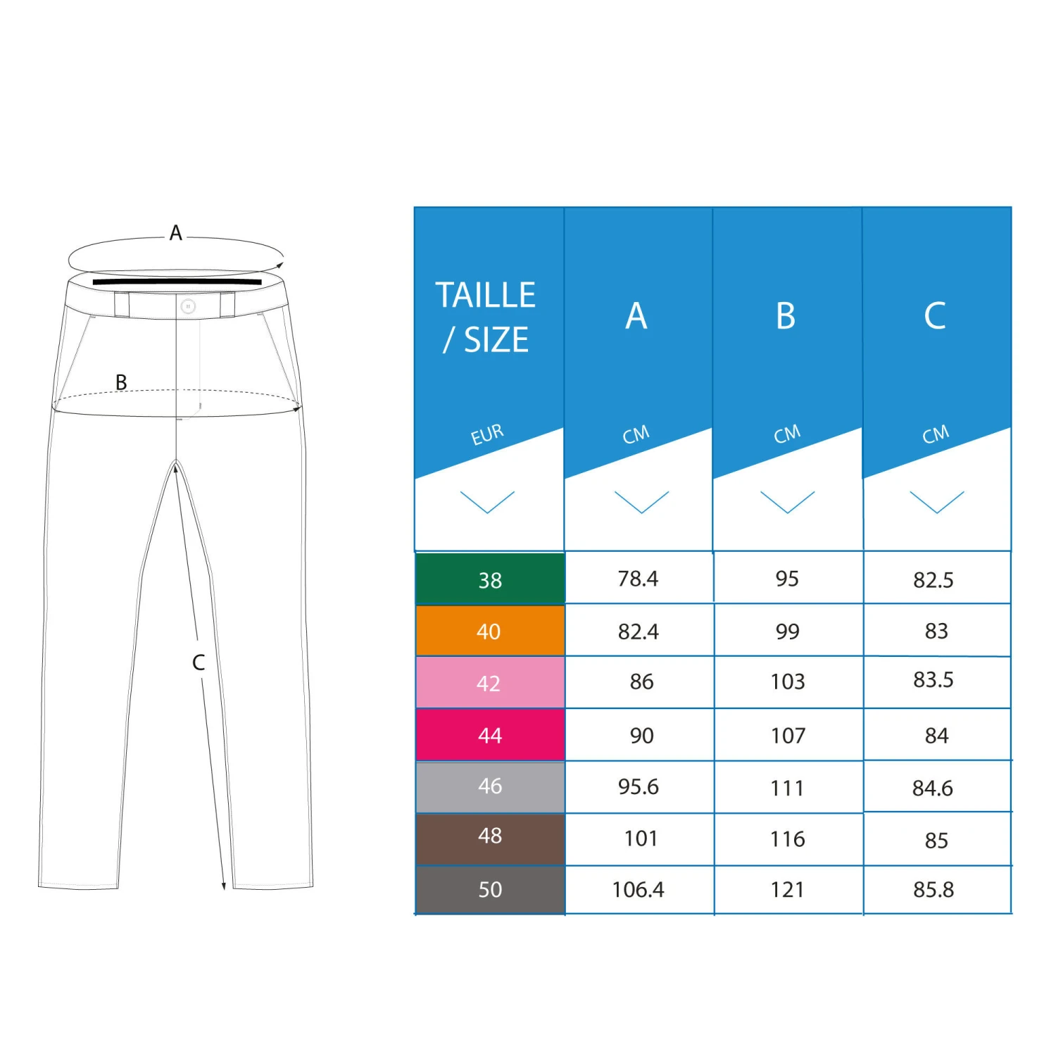 Men's Golf Winter Trousers CW500 Black 6 Men's Golf Winter Trousers CW500 Black - Image 6