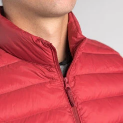 Men's Golf Sleeveless Down Jacket MW500 Red -Eagle Swing Outlet k942040709c8689ff3ba15172f5dfe857