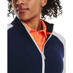 Under Armour Womens Storm Midlayer FZ Midnight Navy/White -Eagle Swing Outlet k9603df085f4e95623a3bce70f430eb06