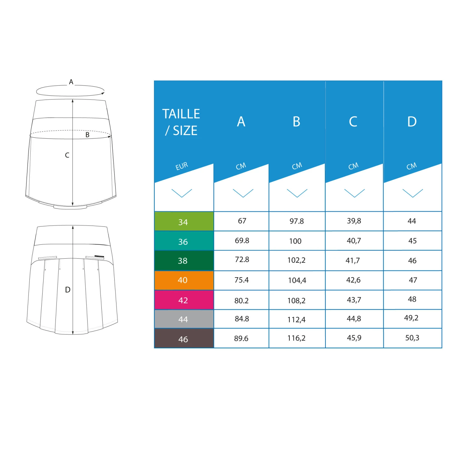 WOMEN'S GOLF SKORT 6 WOMEN'S GOLF SKORT - Image 6