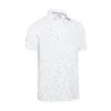 Callaway All Over Golf & Tucan Print Polo BRIGHT WHITE