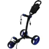 AXGLO TRILITE 3 WHEEL GOLF TROLLEY – BLACK / BLUE