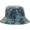 Mens Camo Reversible Bucket Hat (Quiet Shade Grey)